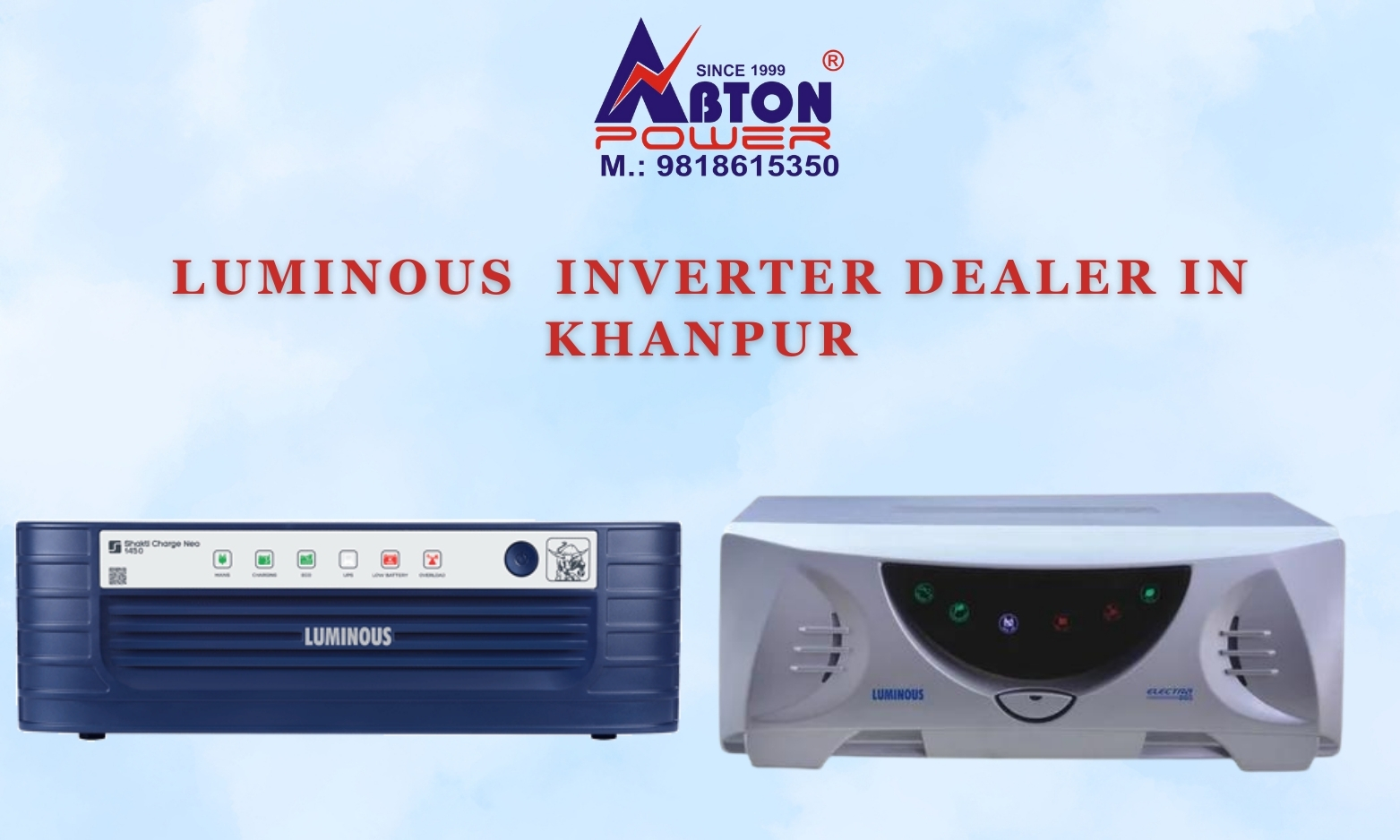 Best battery dealer in Khanpur - Abton Power