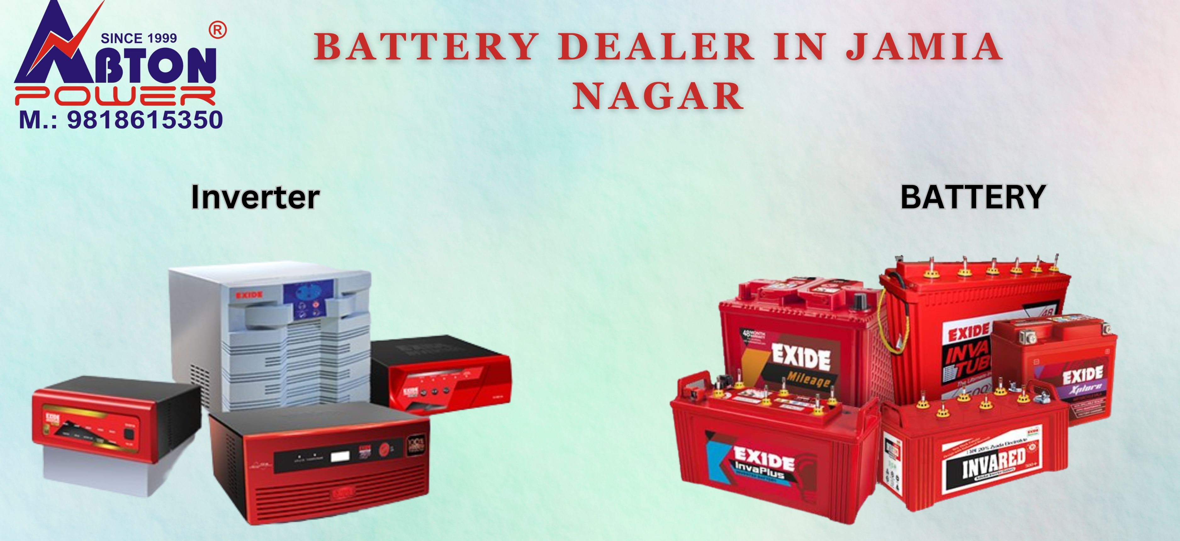 Best Battery Dealer In Jamia Nagar 