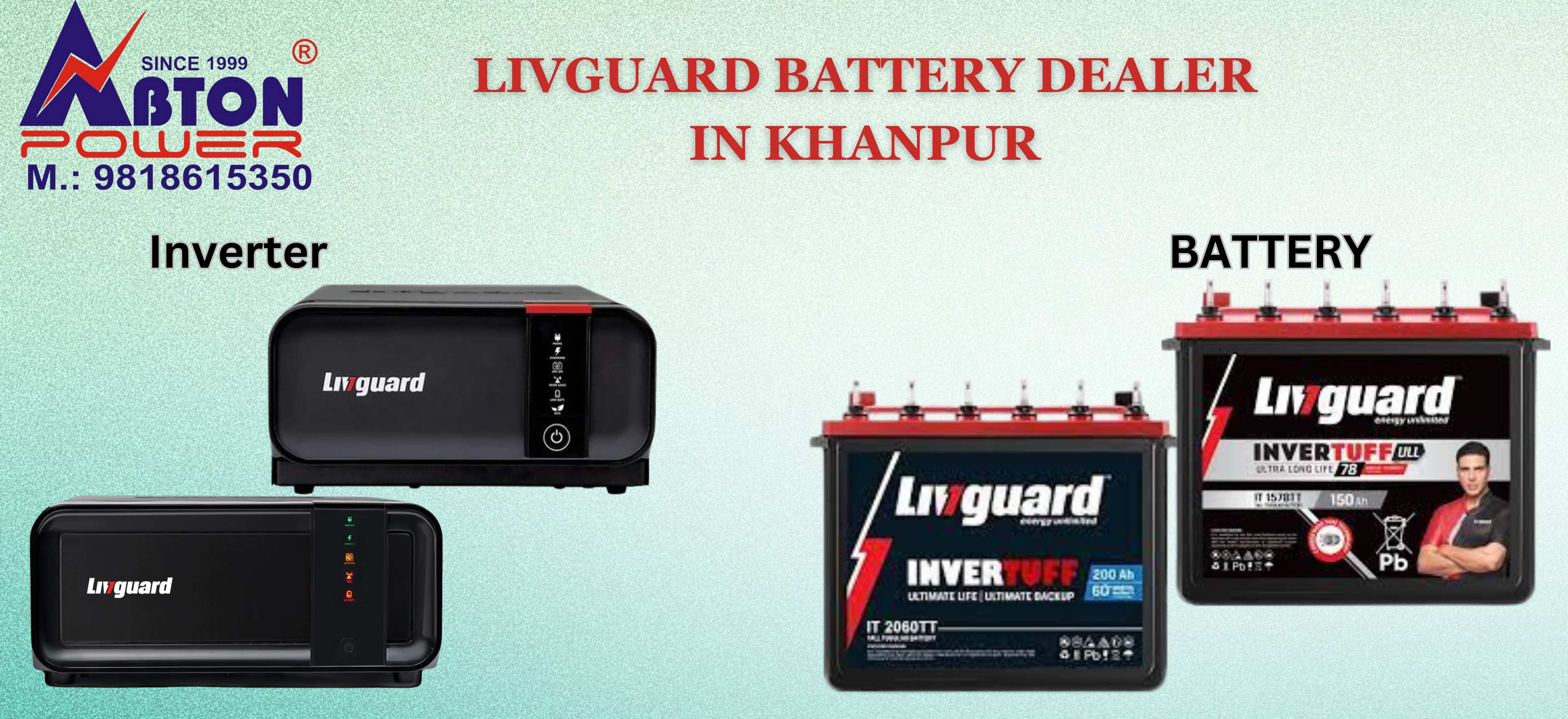Best battery dealer in Khanpur-Abton Power