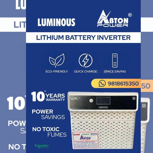 uminous Lithium Ion Inverter Dealer Near Me