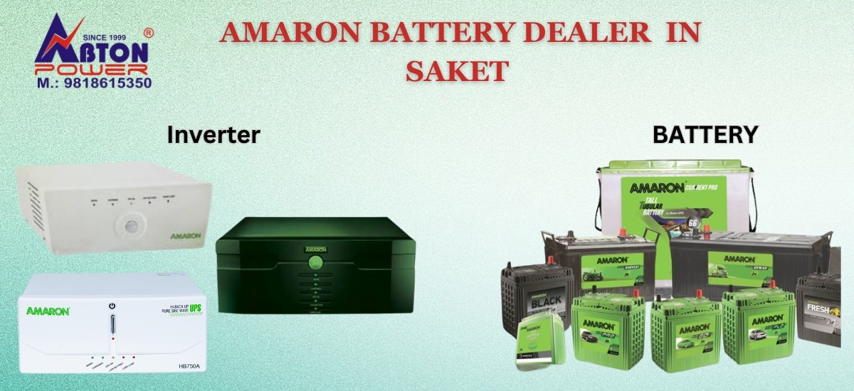 Red and Green Century Batteries Poster