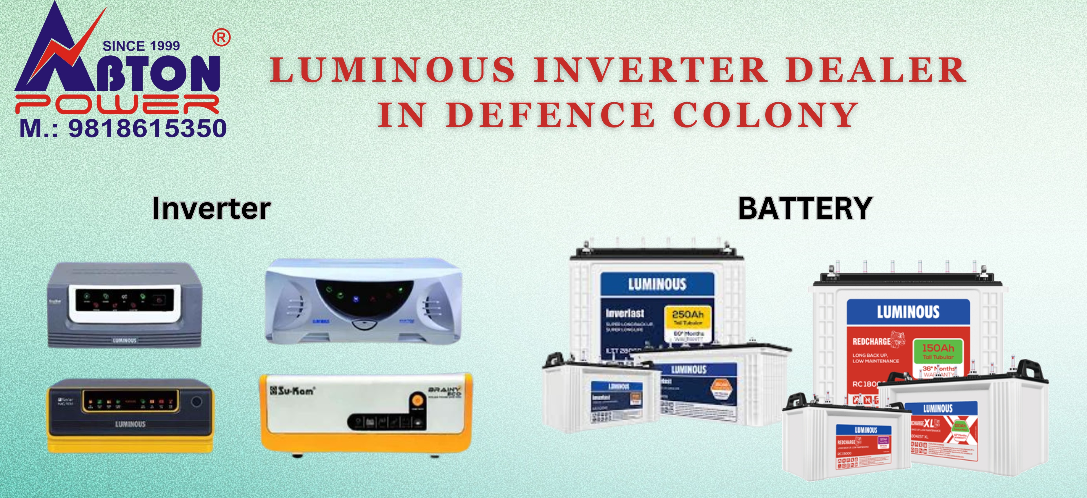 Best Battery Dealer In Defence Colony