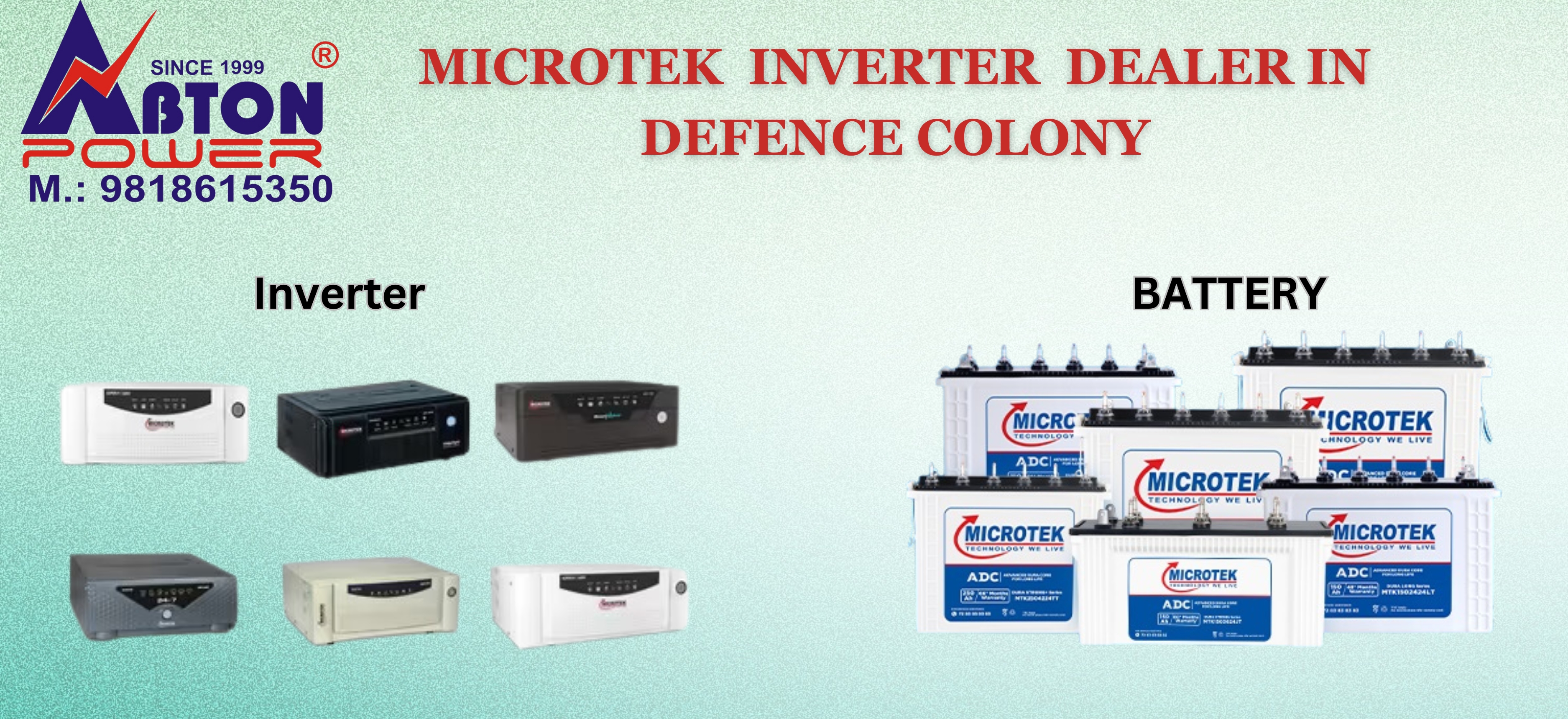 Best Battery Dealer In Defence Colony